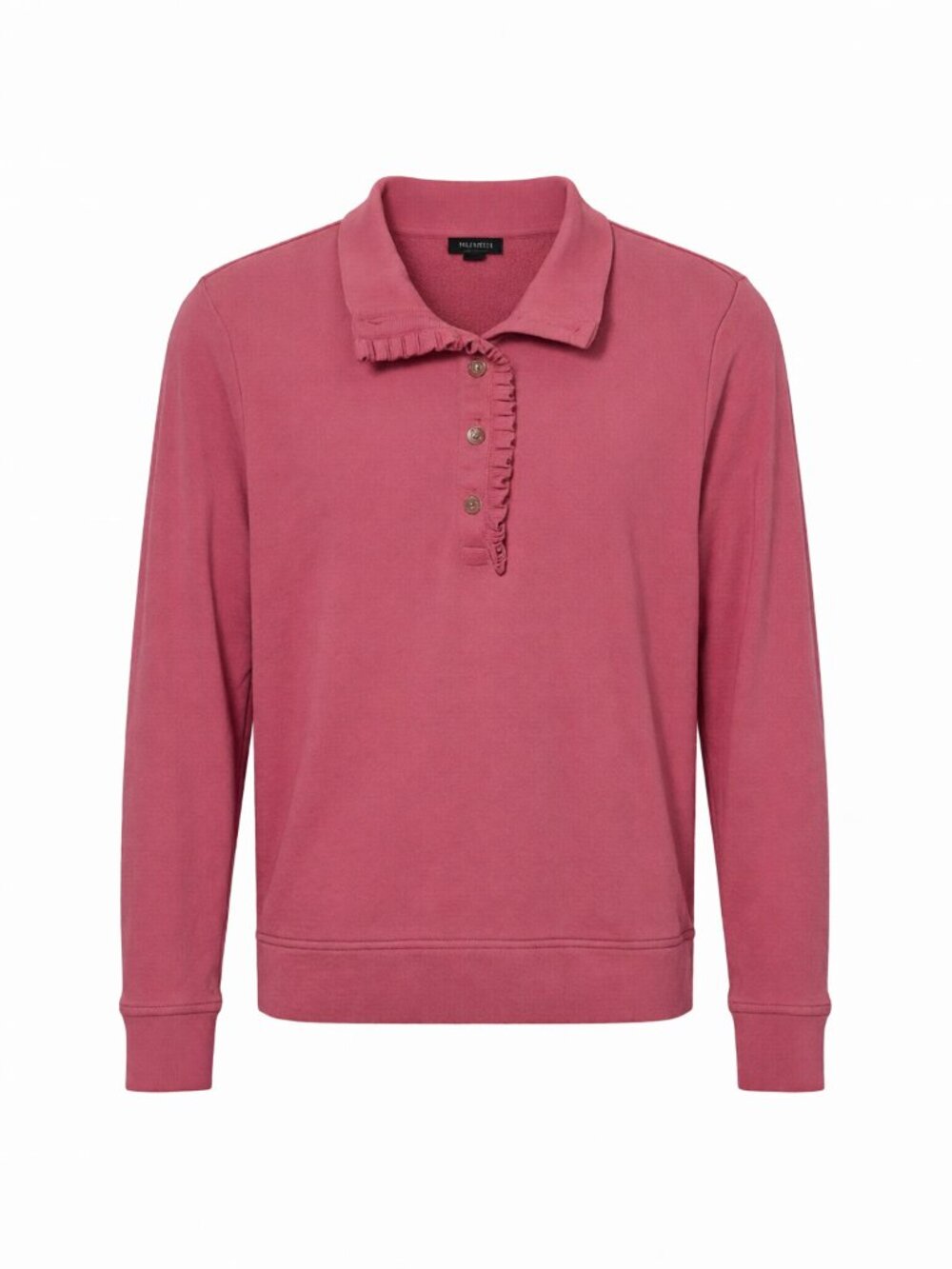 Talbots Pink Women's Long Sleeve Polo Shirt M